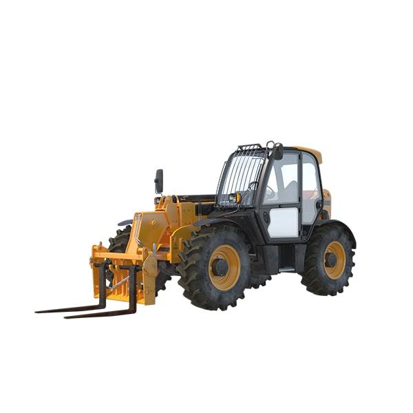 telehandlers can usually extend to heights ranging from 30 to 55 feet